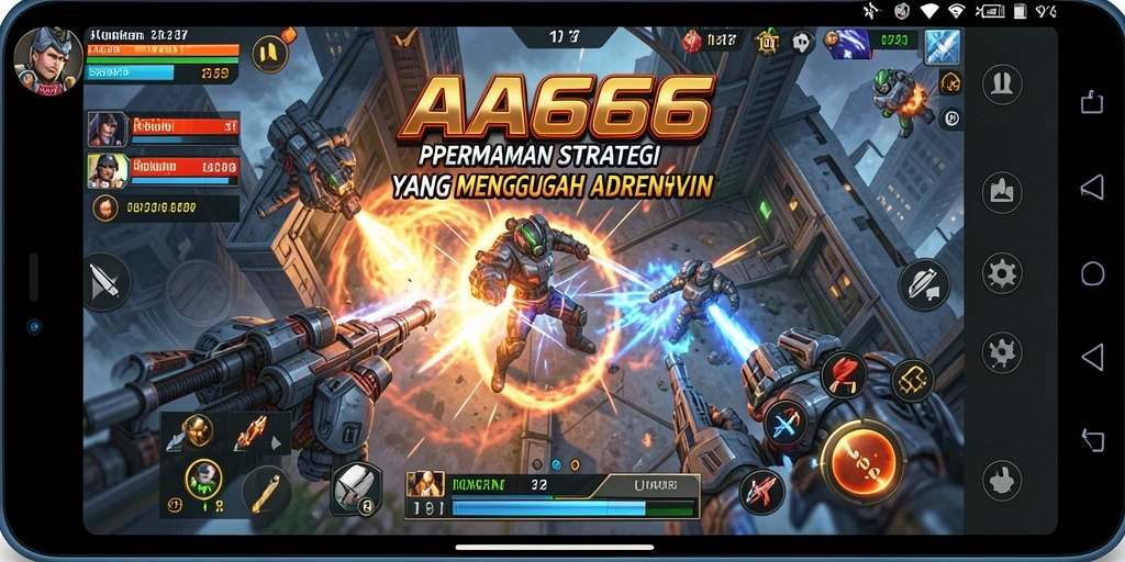 Tangkapan layar permainan AA666 menunjukkan strategi yang menegangkan dan mendebarkan.