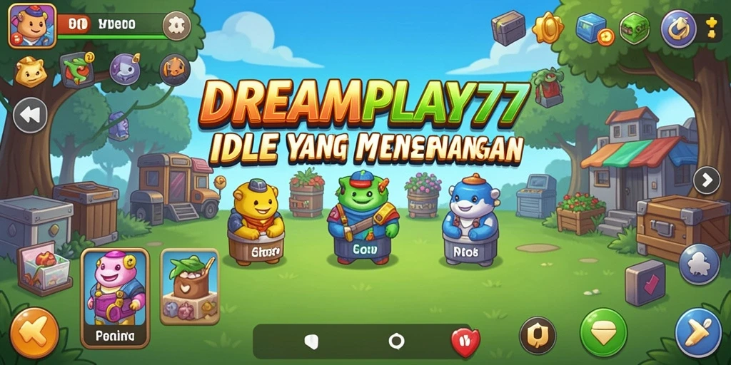 Screenshot menampilkan gameplay Idle yang menarik dan interaktif.