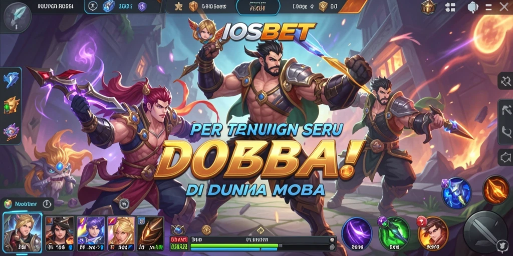 Tampilan gameplay seru dan kompetitif di IOSBET.