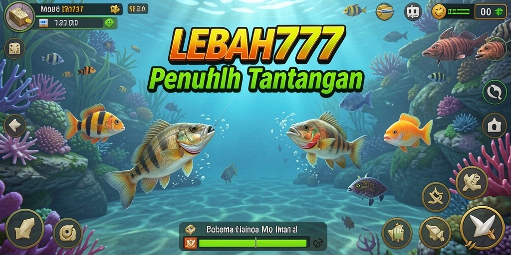 Gameplay memancing yang menggembirakan di LEBAH777.