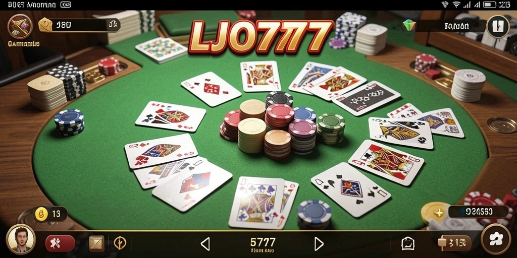 Tampilan gameplay seru LJO777 dengan grafis menawan.