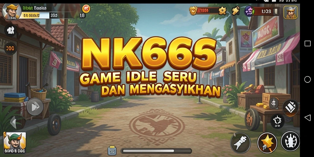 Penampilan gameplay NK666 yang menampilkan aksi seru dalam genre Idle.